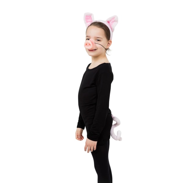 Bristol Novelty barn/barn gris kostym tillbehör Set One Pink One Size