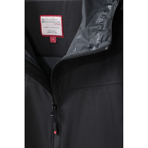 Mountain Warehouse Mens Rift Extreme 2.5 Layer Vattentät Jacka Black M