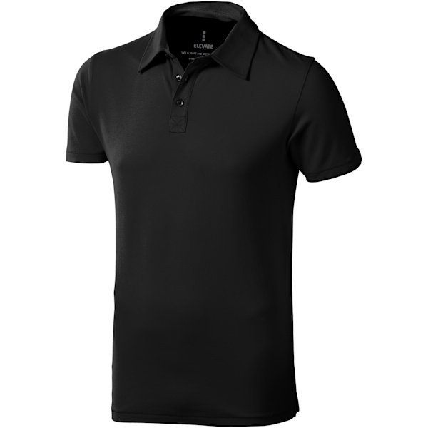 Elevate Mens Markham Kortärmad Polo L Antracit Anthracite L