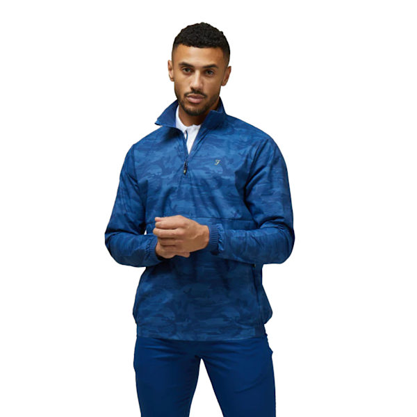 Farah Herr Parker Kamouflage Duschsäker Jacka M Regatta Blå Regatta Blue M