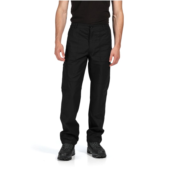 Regatta Mens New Action Pants 30W x Short Black Black 30W x Short