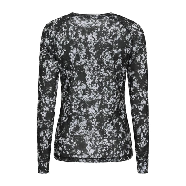 Mountain Warehouse Dam/Dam Talus Termisk Tröja med Helprint Black 16 UK