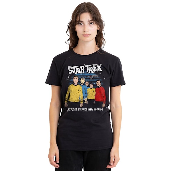 Star Trek Unisex Vuxen Strange New World T-Shirt XXL Svart Black XXL