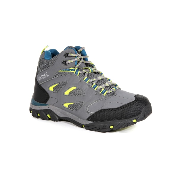 Regatta Childrens/Kids Holcombe IEP Junior Hiking Boots 1 UK Ju Moroccan Blue/Duchess 1 UK Junior