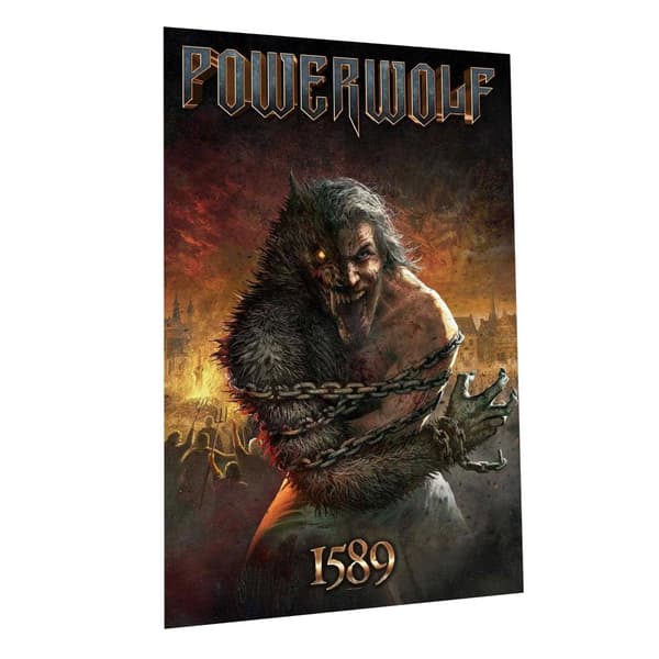 Powerwolf 1589 Textilposter One Size Flerfärgad Multicoloured One Size