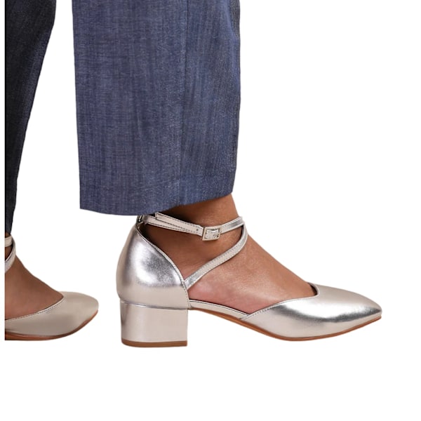 Where's That From Dam/Damer Peru Crossover Strap Låg Block Silver 4 UK