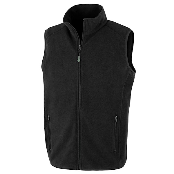 Result Äkta Återvunnen Herr Polarthermic Fleece Kroppsvärmare 4X Black 4XL