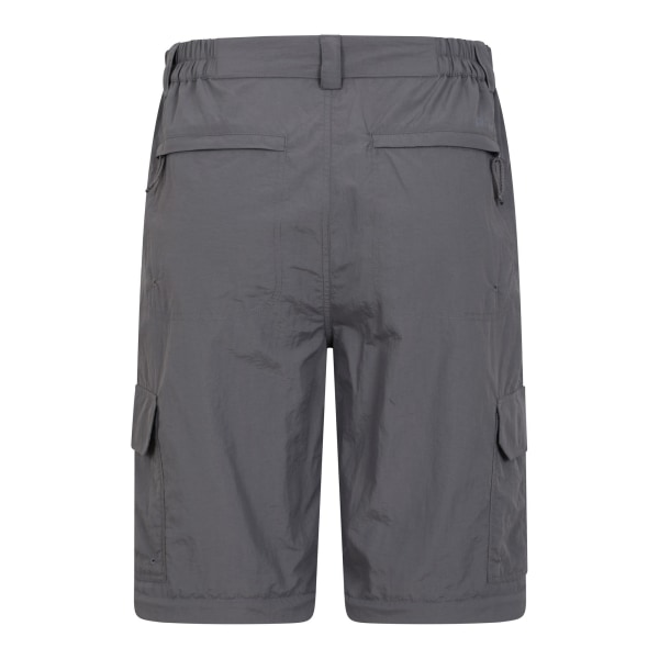 Mountain Warehouse Mens Explore Zip-Off Trousers 30S Grå Grey 30S