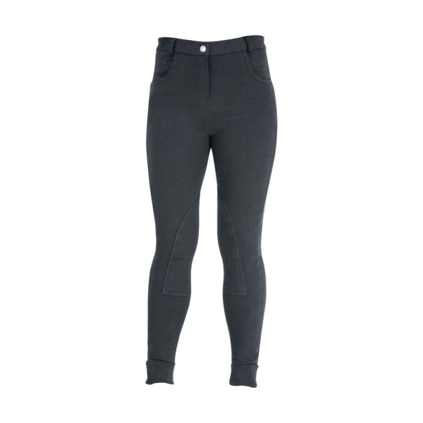 HYPERFORMANCE Melton Jodhpurs för barn/barn 24 i svart Black 24in