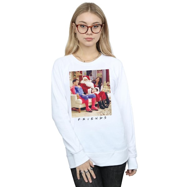Friends Dam/Kvinnor Superman Och Jultröja XL Vit White XL