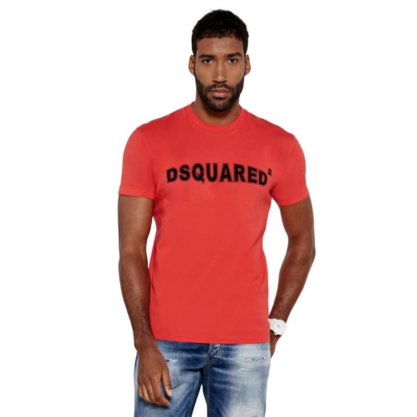 DSquared2 Herr Icon T-shirt XL Röd Red XL