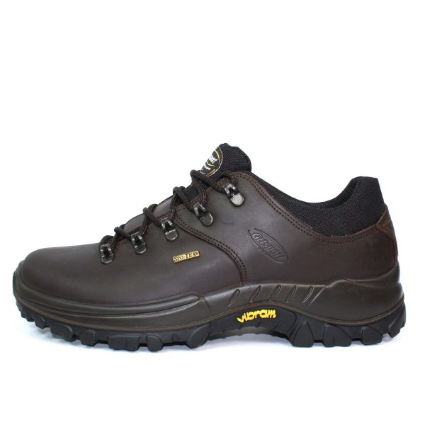 Grisport Mens Dartmoor Waxy Läder Walking Shoes 7 UK Brown Brown 7 UK