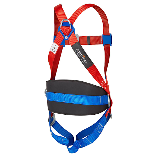 Portwest Comfort 2-punkts säkerhetssele En storlek Röd Red One Size