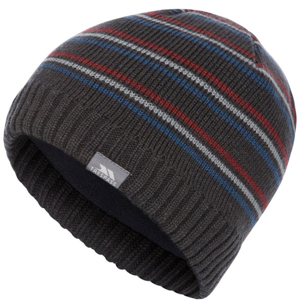 Trespass Mens Ray Beanie Hat One Size Dark Grey Dark Grey One Size