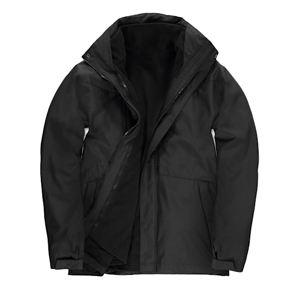 B&C Herr Corporate 3 i 1 Jacka S Svart Black S