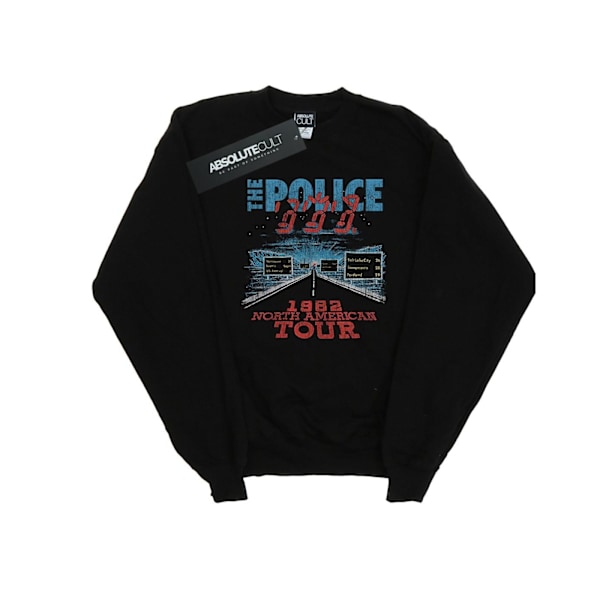 The Police Mens North American Tour V2 Sweatshirt L Svart Black L