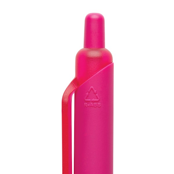 XD Collection Tide Återvunnen ABS-plast Penna One Size Rosa Pink One Size