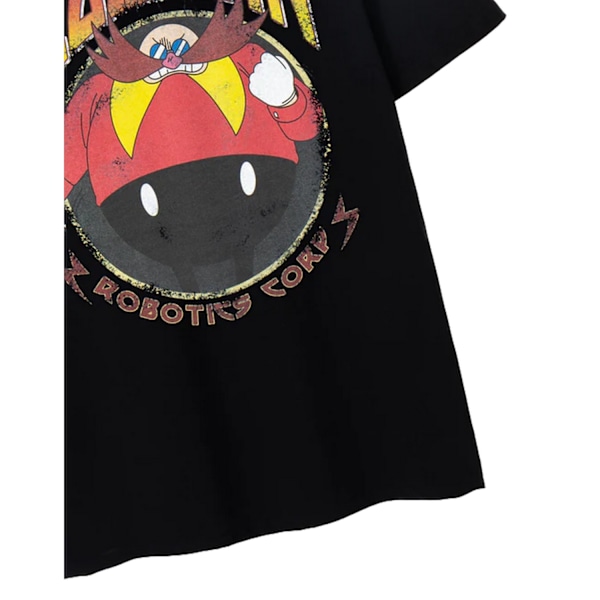 Sonic The Hedgehog Herr Doctor Eggman Kortärmad T-shirt XXL Black XXL