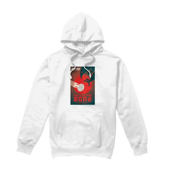 Star Trek Herr The Next Generation Säsong 1 Avsnitt 26 Hoodie M White M