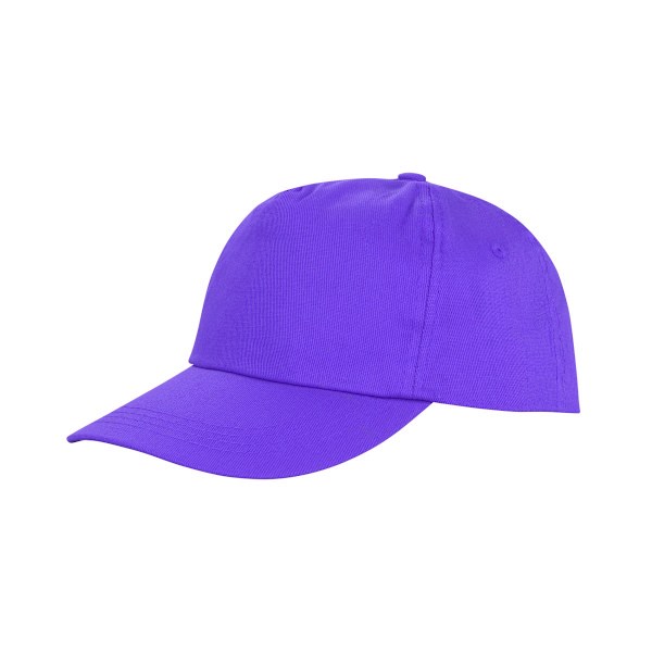 Result Unisex Core Houston 5 Panel Printers Baseball Cap One Si Purple One Size