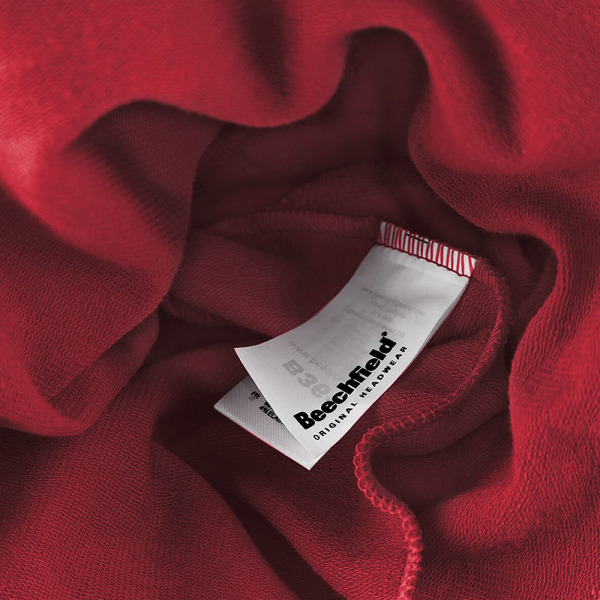 Unisex unisex mössa i enfärgad jersey One Size Röd Red One Size