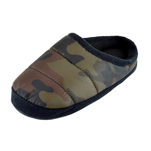 Barn/Barn Camo Puffertofflor 9-10 UK Barn Khaki Khaki 9-10 UK Child