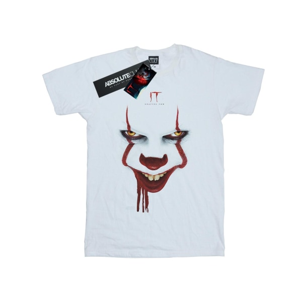 It Chapter 2 Mens Pennywise Poster Stare T-Shirt XL Vit White XL