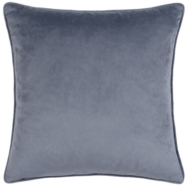 Hoem Lanzo Kantförsedd Kuddfodral i Sammet 45cm x 45cm Skymning Dusk 45cm x 45cm