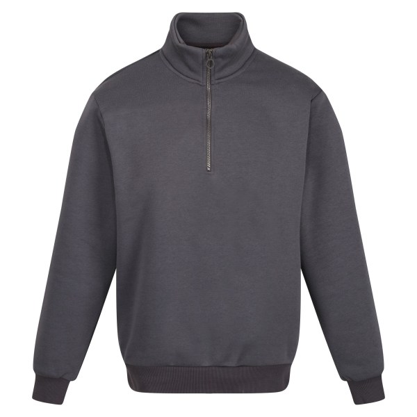 Regatta Mens Pro Quarter Zip Sweatshirt XL Seal Grå Seal Grey XL