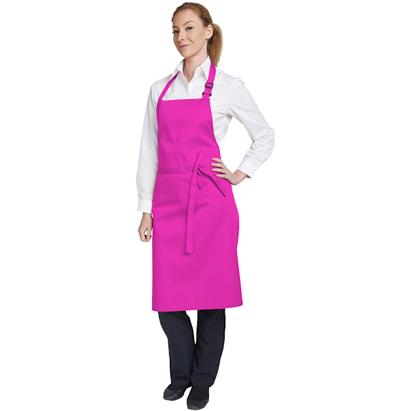 Dennys Flerfärgad Haklappsförkläde 28x36 tum (2-pack) One Size Ho Hot Pink One Size