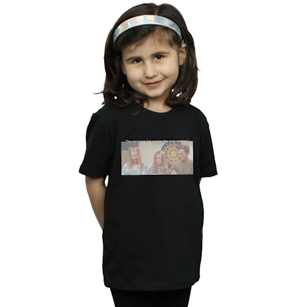 Friends Girls They Dont Know That We Know Bomull T-shirt 5-6 år Black 5-6 Years