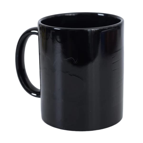 Batman Värmekänslig Mugg One Size Svart Black One Size