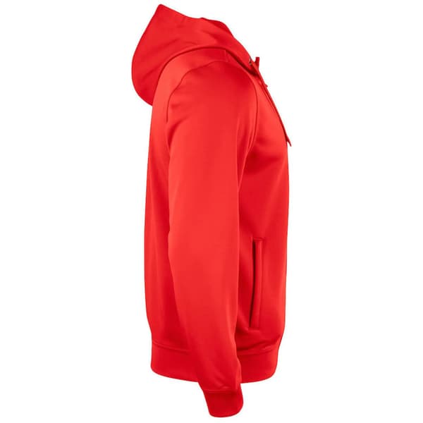 Clique Herr Basic Active Full Zip Hoodie XL Röd Red XL