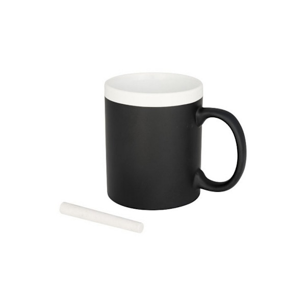 Bullet Chalk Write Mug En Storlek Vit White One Size