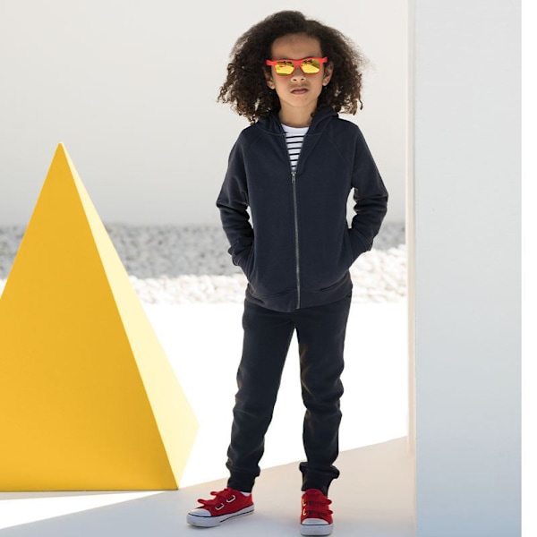 Skinni Minni Barn/Barn Slim Cuffed Joggingbyxor/Byxor Navy 9-10 Years