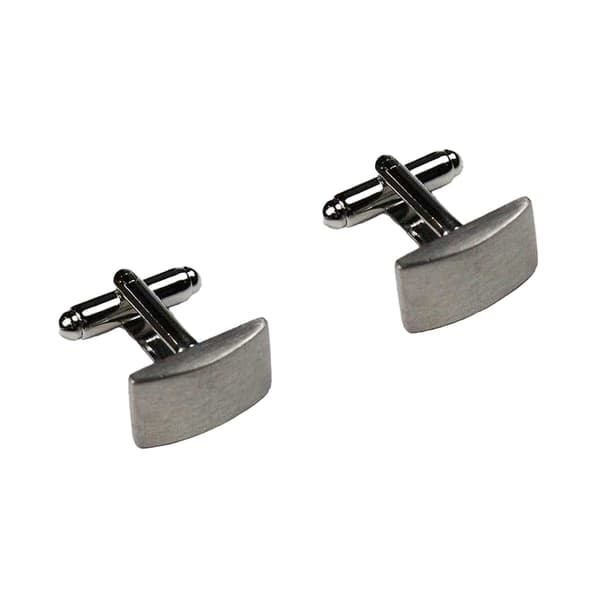 Twisted Tailor Rektangulära Manschettknappar En Storlek Silver Silver One Size