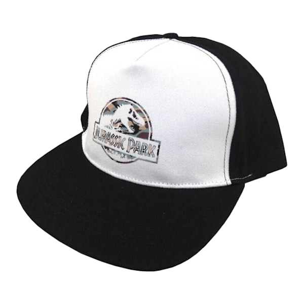 Jurassic Park Logo Snapback Cap One Size Vit White One Size