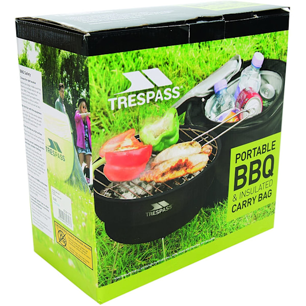 Trespass Barby Hopfällbar Grillhink Set Storlek One Size Svart Black One Size