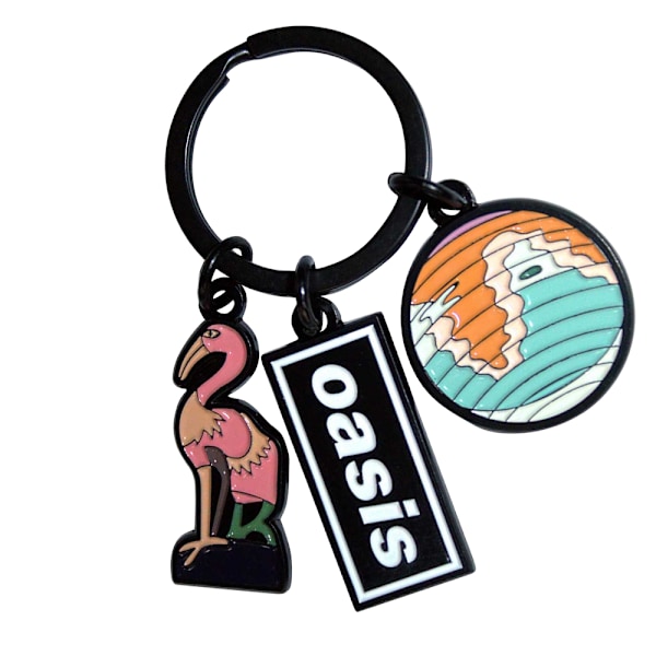 Oasis Charms Nyckelring One Size Flerfärgad Multicoloured One Size