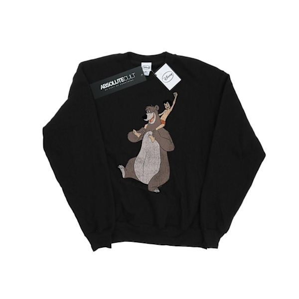 Djungelboken Dam/Dam Classic Mowgli Och Baloo Sweatshirt S Black S