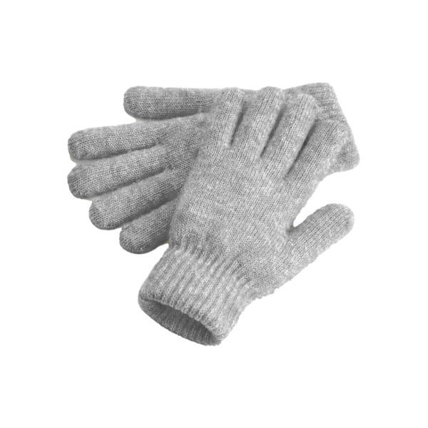 Beechfield Cosy Ribbed Cuff Gloves One Size Grey Marl Grey Marl One Size