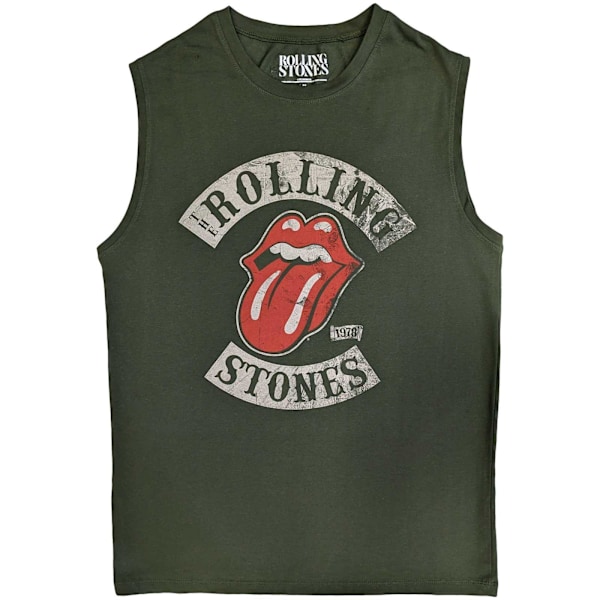 The Rolling Stones Unisex Adult Tour ´78 Bomull Tank Top M Grön Green M