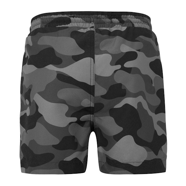 Regatta Barn/Kids Skander III Enkla Baddräcksbyxor 9-10 År Grey/Black Camo 9-10 Years