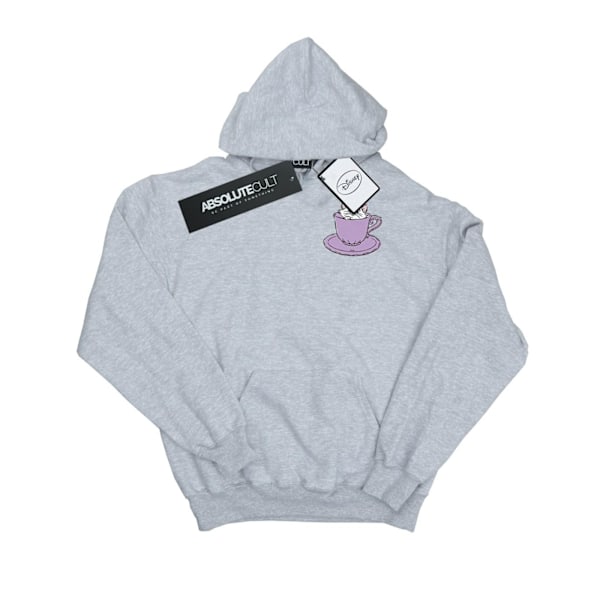 Disney Girls Aristocats Marie In Cup Breast Print Hoodie 7-8 Ye Sports Grey 7-8 Years