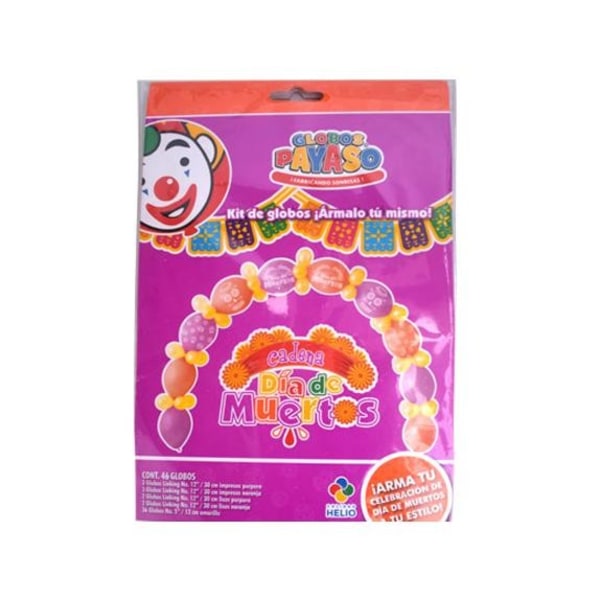 Globos Payaso Balloon Arch Kit (Pack med 46) One Size Multicolou Multicoloured One Size