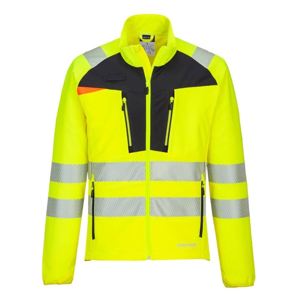 Portwest Mens DX4 Hi-Vis Jacket XL Gul/Svart Yellow/Black XL