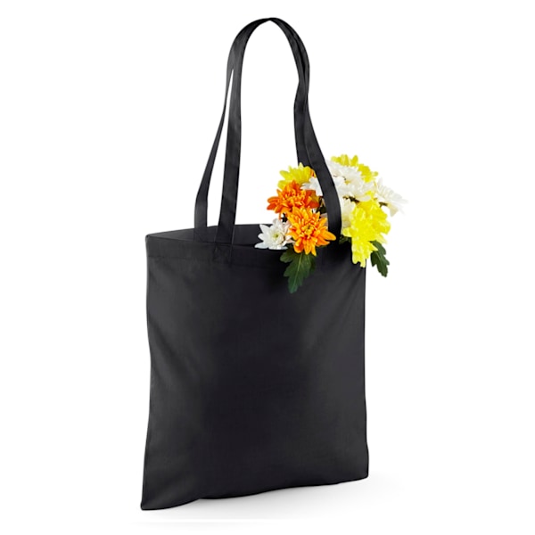 Westford Mill Bomull Återvunnen Tote Bag One Size Svart Black One Size