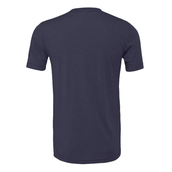 Bella + Canvas Unisex Heather CVC T-shirt för vuxna XL Heather Mid Heather Midnight Blue XL