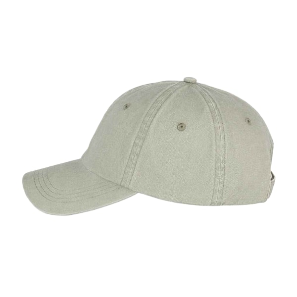 Native Spirit Unisex Vuxen Faded Washed Baseball Cap One Size A Almond Green One Size