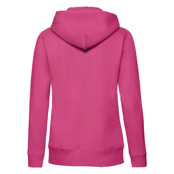 Fruit of the Loom Dam/Dam Lady Fit Hoodie 2XL Fuchsia Fuchsia 2XL